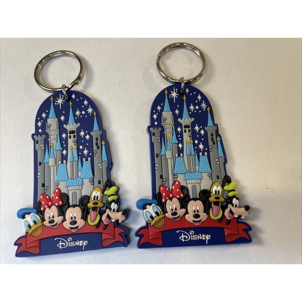 Lot Of 6 Disney World Keychains NEW - Picture 4 of 7